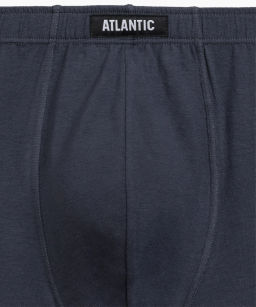 ATLANTIC 5SMH-002 Трусы шорты Solid Classic - набор 5 шт. серый + графитовый + черный + изумрудный + эспрессо  фото 4