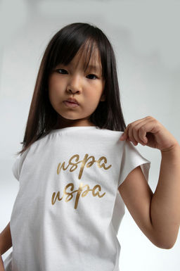K_z _ocuk Siyah Pijama Tak_m_ Sepette S_rpriz _ndirim - U.s. polo assn фото 2
