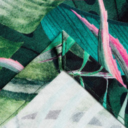 Скатерть Этель Tropical parrots 149?180 см, 100% хлопок, саржа 190 г/м?