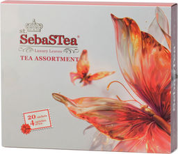 SebaSTea. 8 марта. For You. Бабочки карт.упаковка, 20 пак.