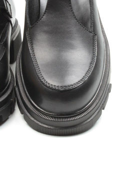 03-C1820-1 BLACK Полуботинки женские (натуральная кожа)