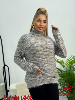 Кофта женская с высоким горлом