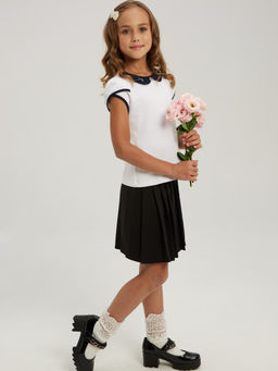 Блузка белый 202230609 - Nota bene фото 5