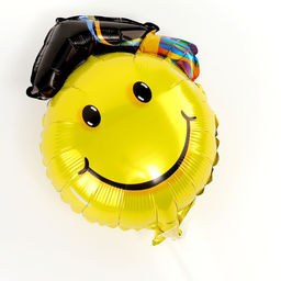 Цена за 5 шт. Воздушный шар фольгированный 16" «Счастливый первоклассник», фигура