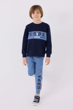 Erkek _ocuk Lacivert Pijama Tak_m_ Sepette S_rpriz _ndirim