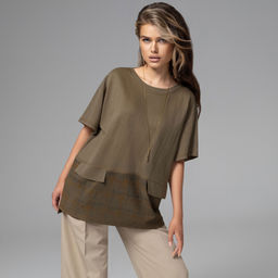 Футболка с вискозой, Стальной взгляд (эстетика)