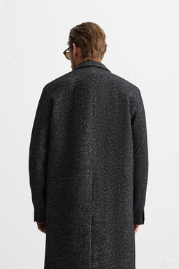 TEXTURED HERRINGBONE COAT - Zara фото 3