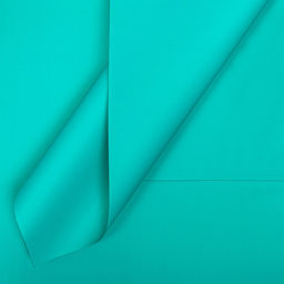 Цена за 20 шт. Пленка для цветов,57х57см, аквамариновая