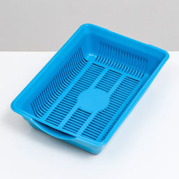 Туалет глубокий с сеткой 36 х 25 х 9 см, голубой - Simaland фото 3