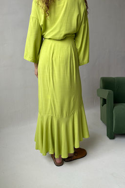 Юбка женская EASY035/02/Салатовый