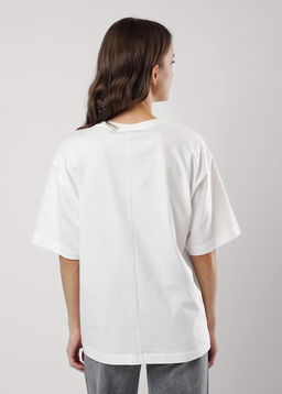 CLE Футболка жен. 256675кк_п молочный - Clever wear фото 4