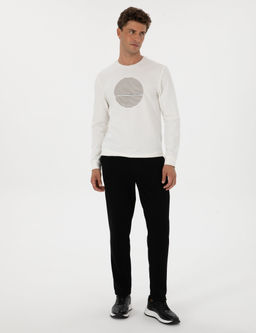 Siyah Slim Fit 3 _plik D_z Pa_a E_ofman Alt_