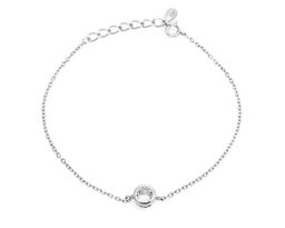 Браслет из серебра куб.циркон., ТЦБ55