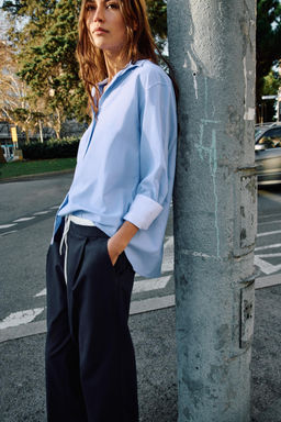 BASIC OXFORD SHIRT - Zara фото 16