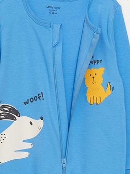 Bisiklet Yaka Uzun Kollu Erkek Bebek Tulum - Waikiki фото 3