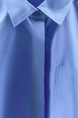 CROP POPLIN SHIRT - Zara фото 8