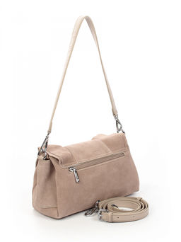 LACCOMA сумка АУ4805-М-бежевый натуральная замша  фото 2
