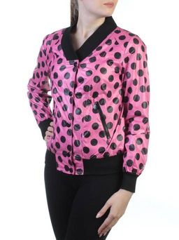 WA1327 CRIMSON Бомбер женский (100% полиэфир) - Fashion фото 3