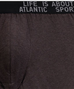 ATLANTIC 3MH-226 Трусы шорты Melange - набор 3 шт. темно-серый меланж + медно-багряный меланж + коричневый меланж фото 6