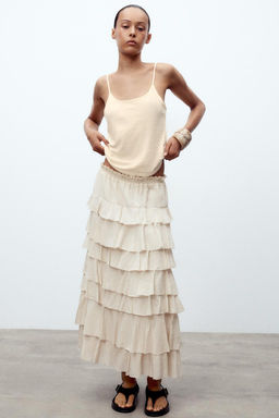 LINEN VEST TOP
