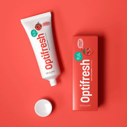 Детская зубная паста с клубничным вкусом Optifresh - Oriflame фото 4