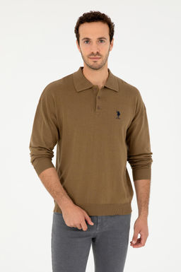 Erkek Haki Basic Kazak