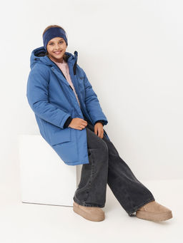 Куртка зимняя 25377-518 джинсовый