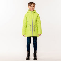 RODOS Куртка для девочки мембрана демисезон М-274 Лайм