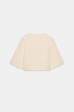 SHORT KNIT CARDIGAN - Zara фото 15
