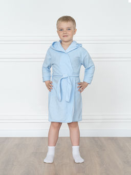 Халат детский светло-голубой 908 (86, 52)
