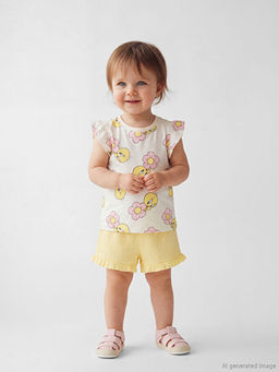 Tweety Bask?l? K?z Bebek ?ort ve Ti??rt