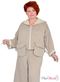 Жакет Модель №1552 размеры 44-84 - Plusmoda фото 2