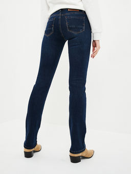 Утепленные женские джинсы широкого кроя с начесом - Mossmore фото 4