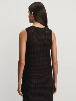 Топ из ажурной вязки / Zarina  фото 6