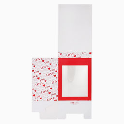 Коробка подарочная складная с 3D эффектом, упаковка, Love you, 18?14?23 см