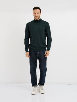 водолазка мужская базовая из шерсти - Glenfield фото 3