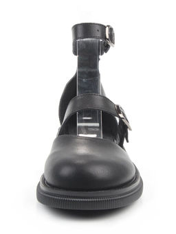 06-YD31-3E BLACK Туфли женские (натуральная кожа)