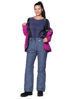 Брюки D-8015 Джинсовый