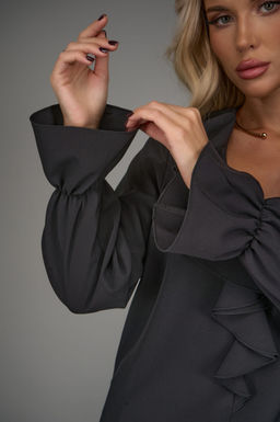 Блузка Мишель (чёрный) - Эльза фото 4