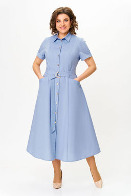Платье Swallow 822 голубой фото 9