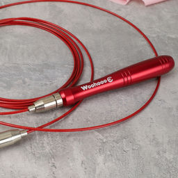 Скакалка скоростная Woohooo Tsunami Pro / длина 3m / Red / уп48 / Вес 190g - ГалеонТрейд фото 3