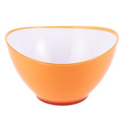 9471 GIPFEL Салатница LUMINO круглая 23х13 см с двойными стенками. Материал: пластик. Цвет: оранжевый  фото 2