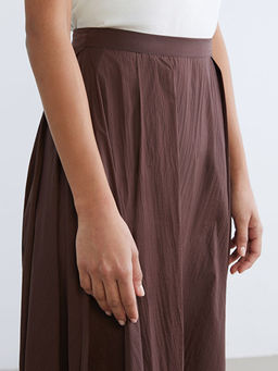 Beli Fermuarl? Pileli Etek