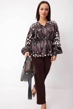 Блуза BegiModa 4146 шоколад