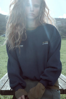 SLOGAN SWEATSHIRT - Zara фото 2