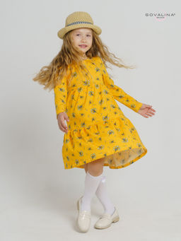 Платье Тиана одуванчики на желтом - Sovalina фото 8