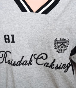 Футболка #КТ1715, серый меланж - Dommod фото 5