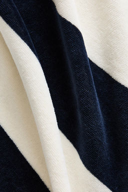 VELOUR BEACH TOWEL WITH WIDE STRIPES - Zara фото 5