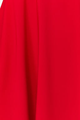 K?rm?z? A-Kesim Dokuma Elbise TPRSS24EL00185 - Trendyolmilla фото 5