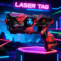 Набор оружия "Лазертаг-4" в коробке